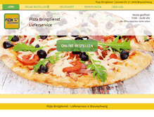 Tablet Screenshot of pizzabringdienst-bs.de